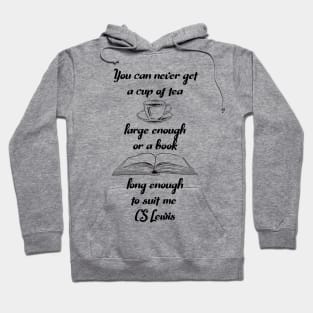 Tea and Books Hoodie